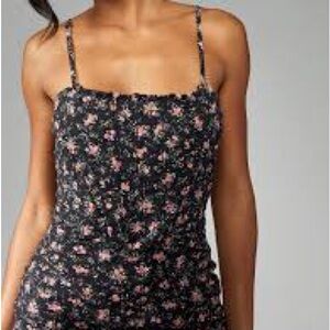Hippie Rose Floral spaghetti strap dress